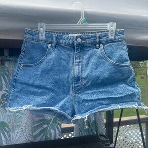 Rollas Dusters Denim Blue Shorts
